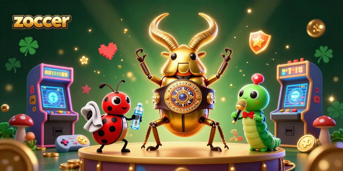 Engage in thrilling zoccer sports betting with vibrant 3D characters in an exciting casino scene.